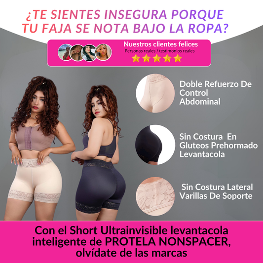 Short Levantacola Ultrainvisible Corto Siluet ®